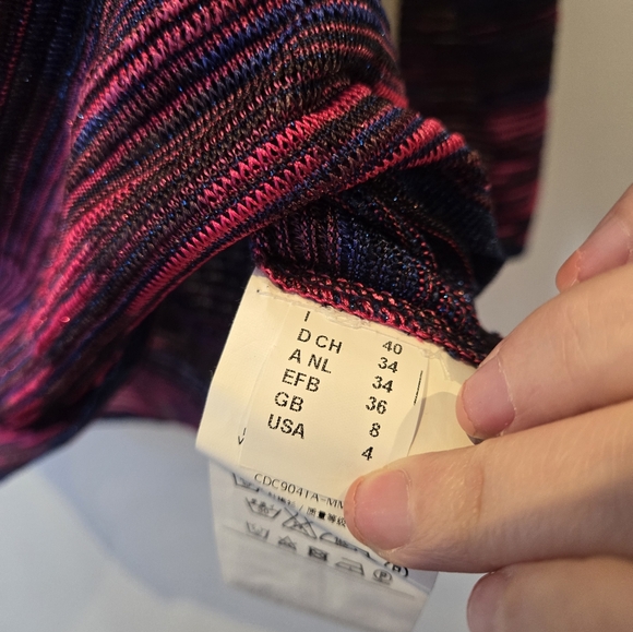 M Missoni Shear Top New with Tags Size 4 - Picture 7 of 10
